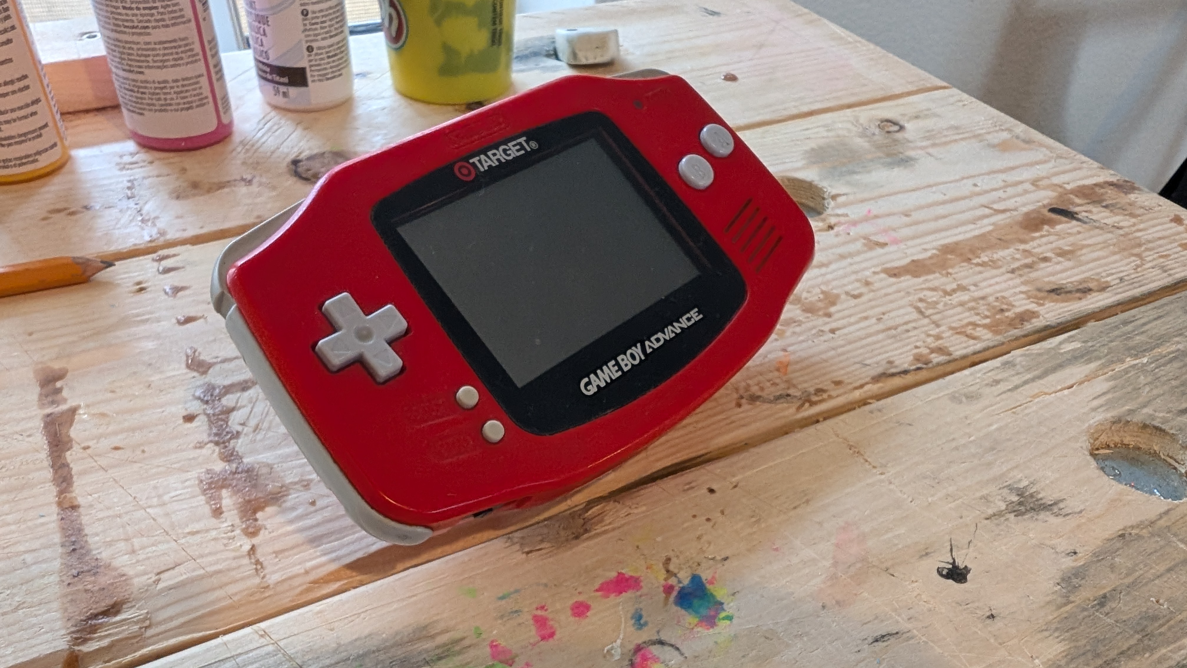 Close up of Gameboy