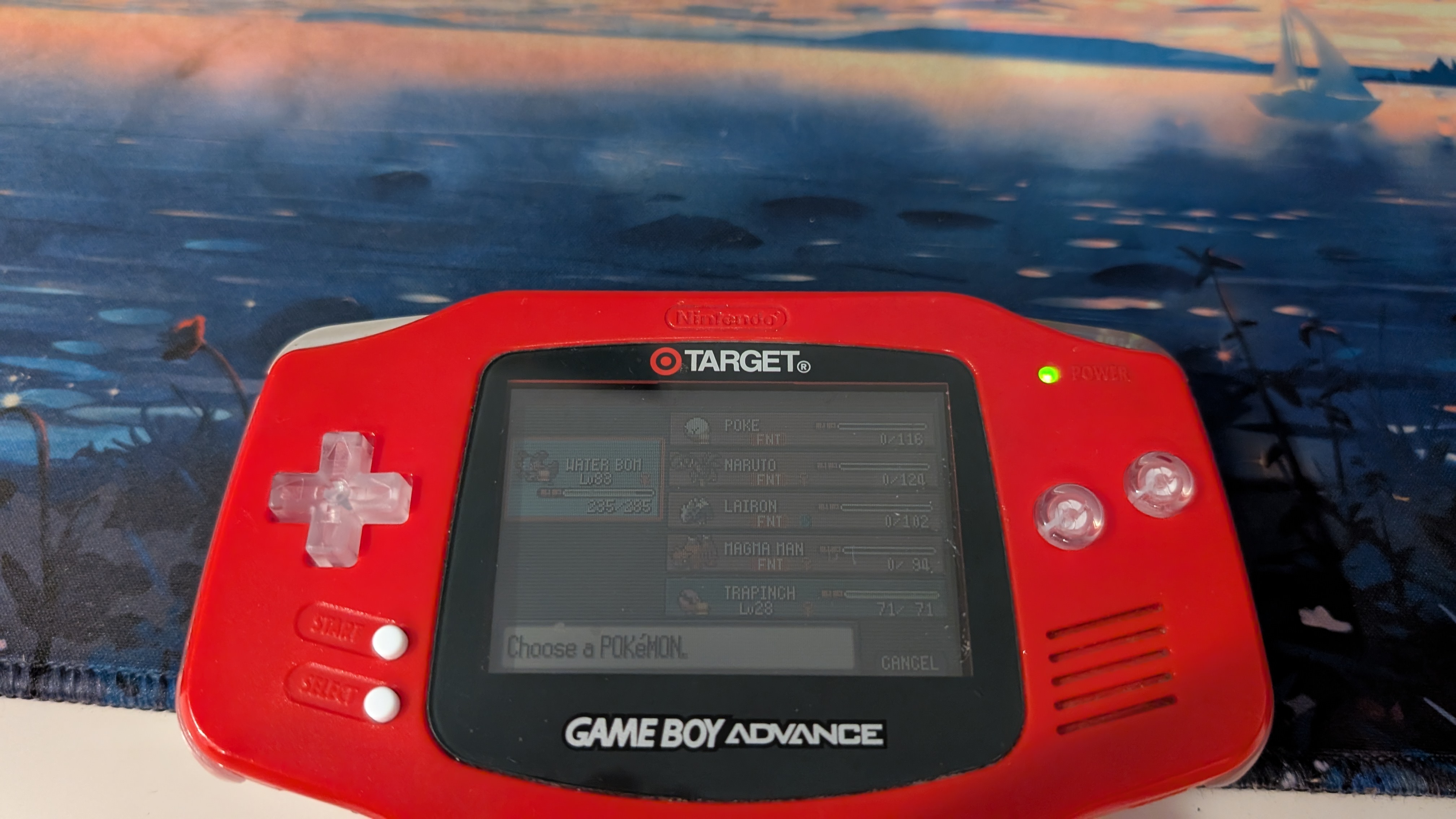 Saphire save closeup